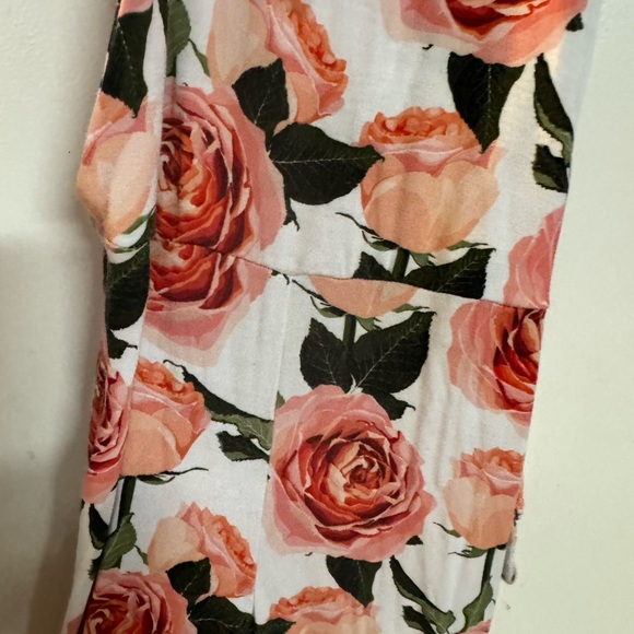 Bums & Roses Backless Rose Romper- Sold out - Picture 2 of 4